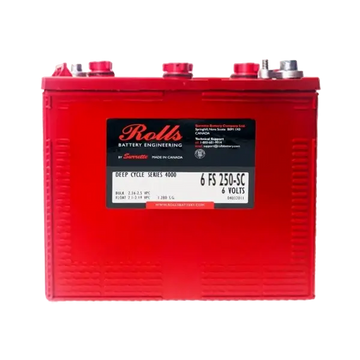 6FS250-SC - Rolls Deep Cycle Series Battery