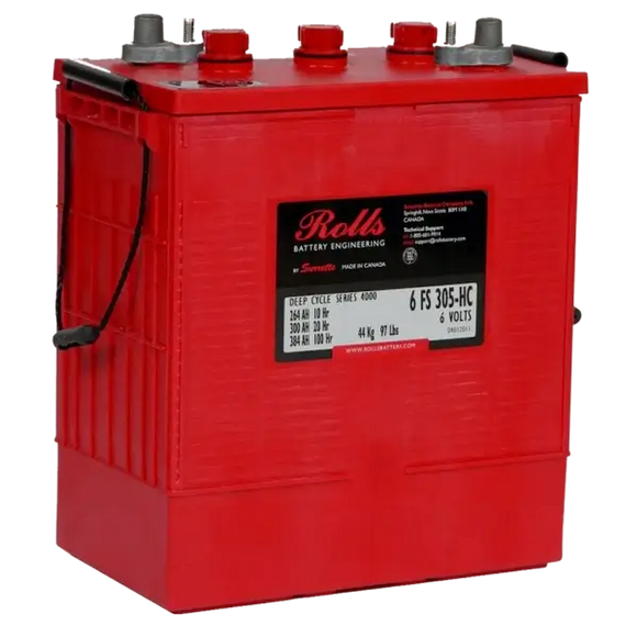 6FS305-HC - Rolls Deep Cycle Series Battery