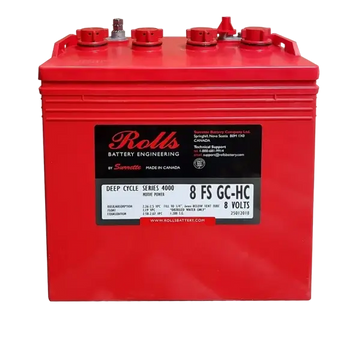 8FSGC-HC - Rolls Deep Cycle Series Battery 182Ah