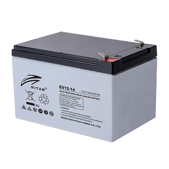 EV12-14 - Ritar 12V 14Ah EV Series AGM Deep Cycle Battery