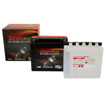 STX20L-BS - Revplus Motorbike Battery 12V 18Ah