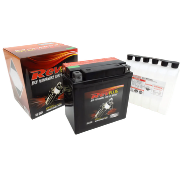 STX9A-BS - Revplus Motorbike Battery 12V 9Ah