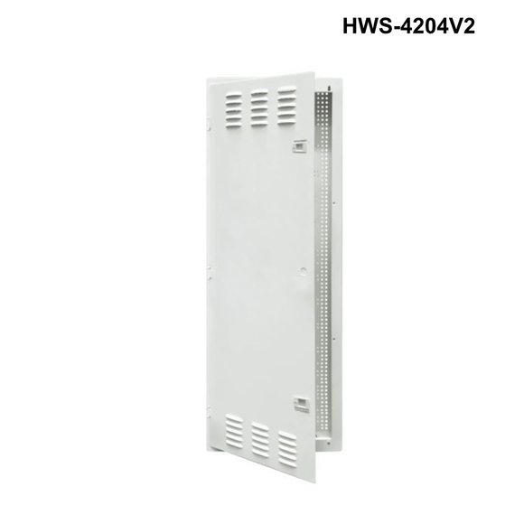 HWS - Network Enclosure Recessed Wall Mount with Vented Lid - 14" to 42" Options Recessed Network Enclosure 42"
