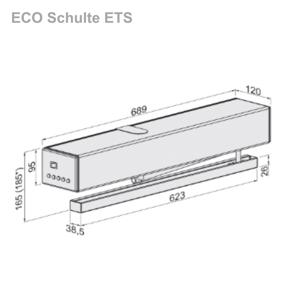 ECO Schulte ETS Automatic Swing Door Opener\Closer