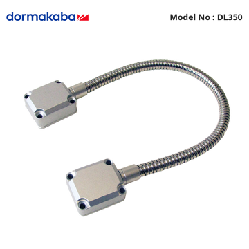 DL350 - dormakaba - Cable Transfer 400mm, Square Aluminium Mount