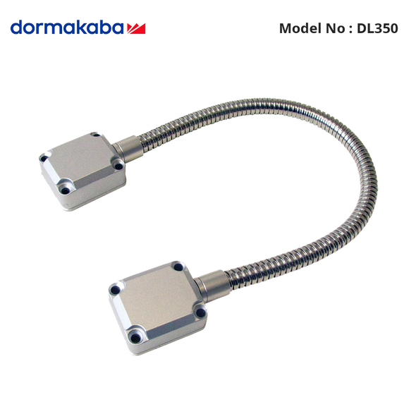 DL350 - dormakaba - Cable Transfer 400mm, Square Aluminium Mount