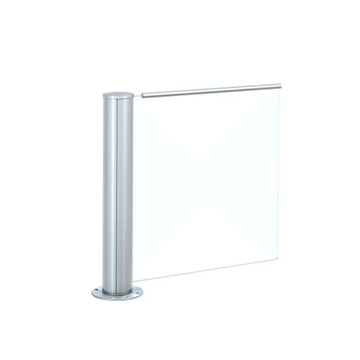 HSD-E03 - dormakaba Stainless Steel Glass Panel Swing Gate