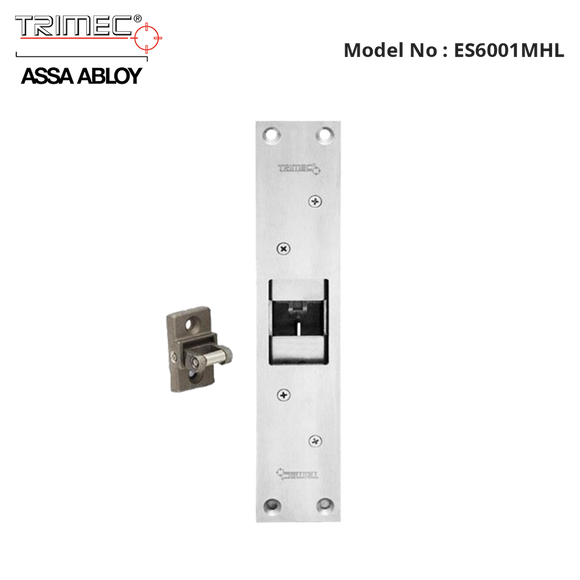 ES6001MHL - Mortice Hook Lock Monitored12V-24V, Power to Lock, SS Faceplate (Fail Safe)