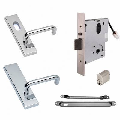 Lockwood and FSH Electric Mortice Lock Range - Monitored Fail Safe and Fail Secure Commercial Door Locks for Access Control NZ