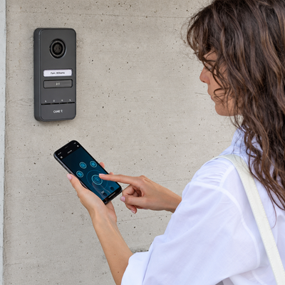 Akuvox and BPT Audio and Video Intercom Range - 2-wire SIP, keypad and 7-inch monitor options for apartment and office door entry systems in New Zealand