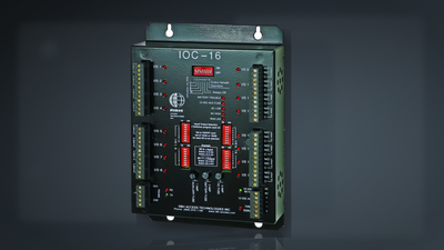 RBH IOC-16 access control input output module for commercial security systems in New Zealand