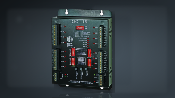 RBH IOC-16 access control input output module for commercial security systems in New Zealand