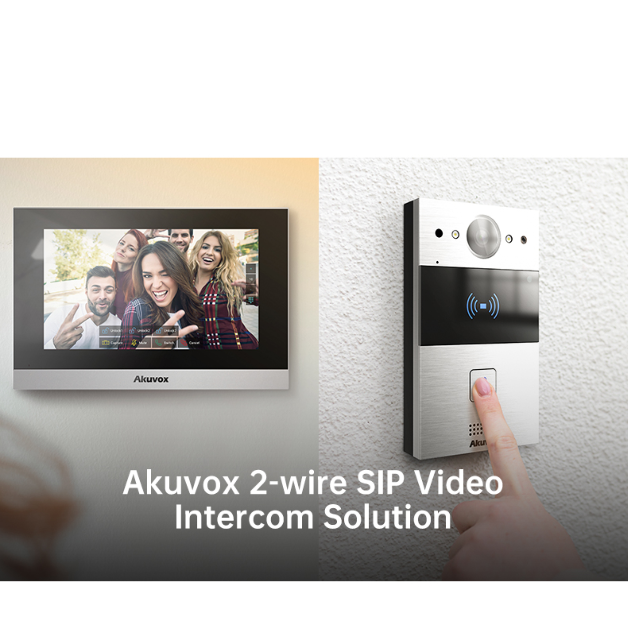 Akuvox 2-wire Intercom