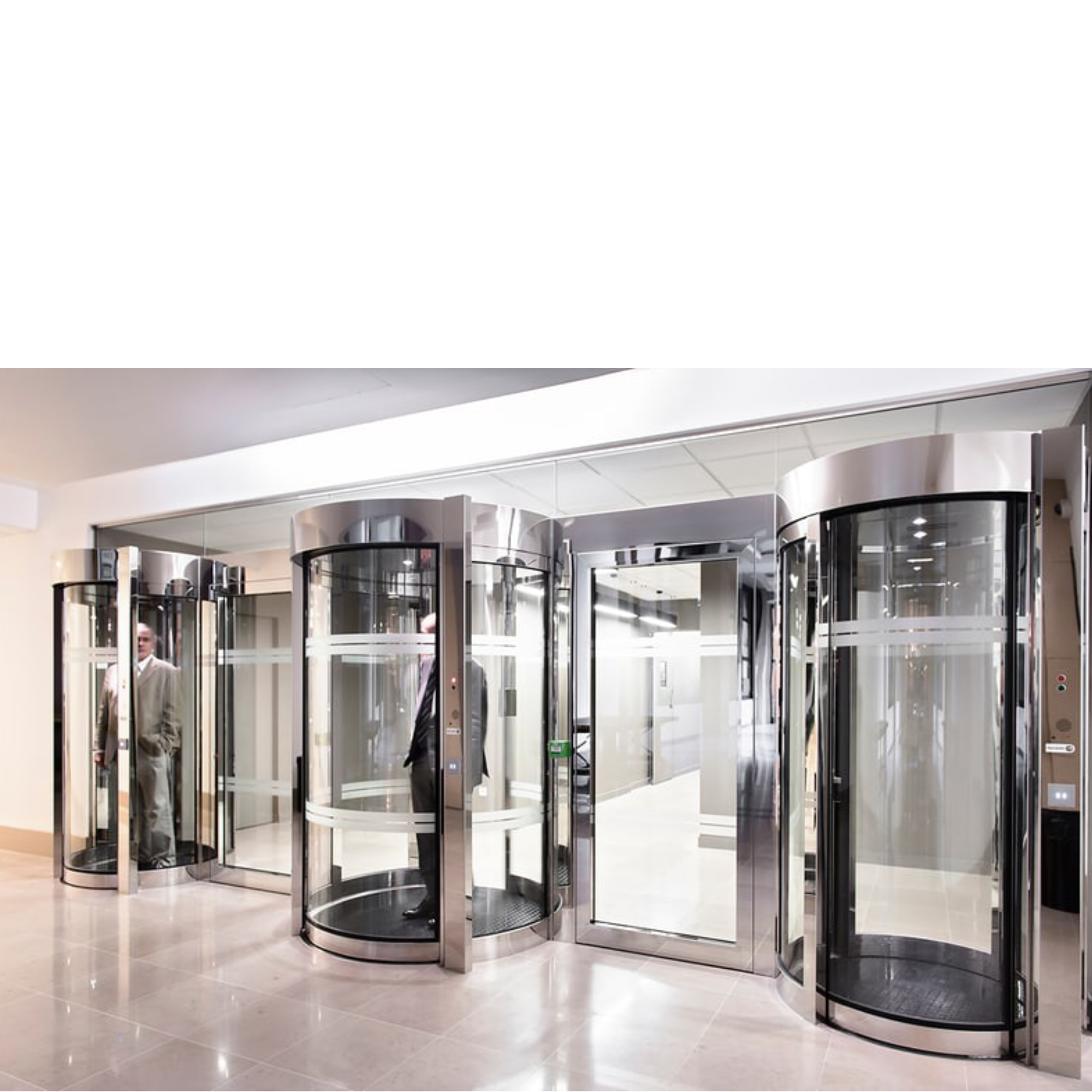 Security Revolving Doors and Interlocks