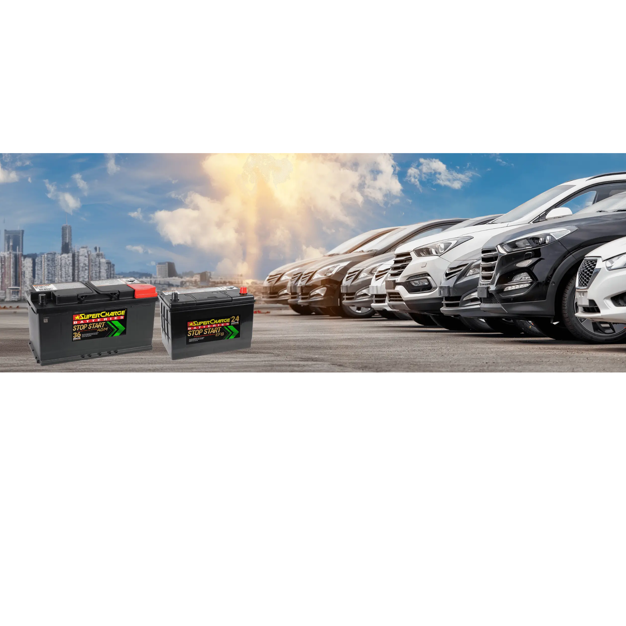 SuperCharge Stop-Start Batteries