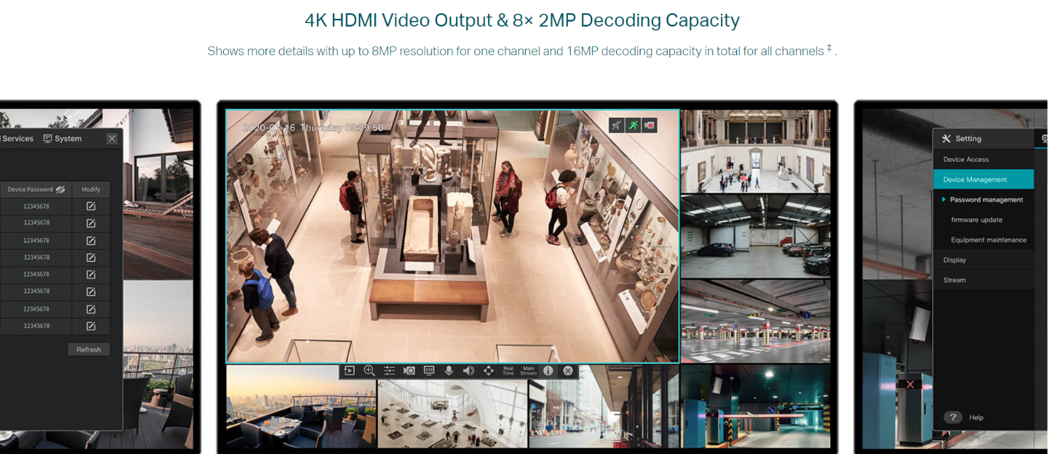 TP-Link NVR - Trade Only Versions - NDAA Compliant
