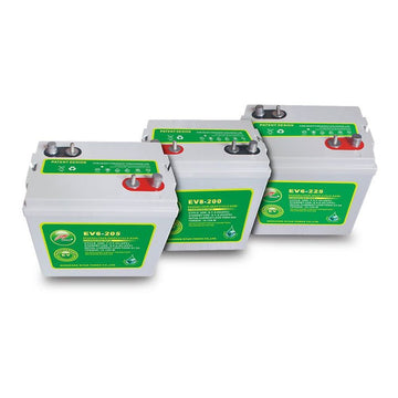EV6-225H - Ritar 6V 225Ah EV Series AGM Deep Cycle Battery