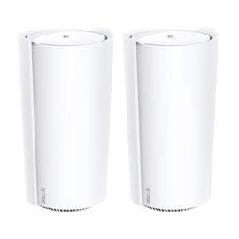 TL-DECOXE200-2P - TP-Link Deco XE200 AXE11000 Whole Home Mesh Wi-Fi 6E System - 2 Pack
