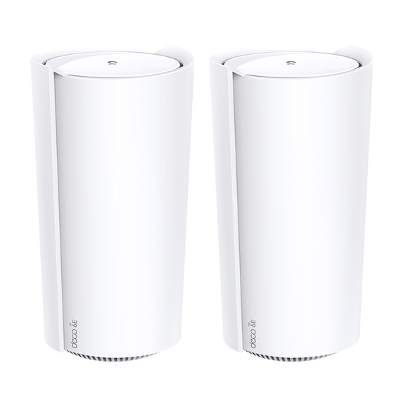 TL-DECOXE200-2P - TP-Link Deco XE200 AXE11000 Whole Home Mesh Wi-Fi 6E System - 2 Pack