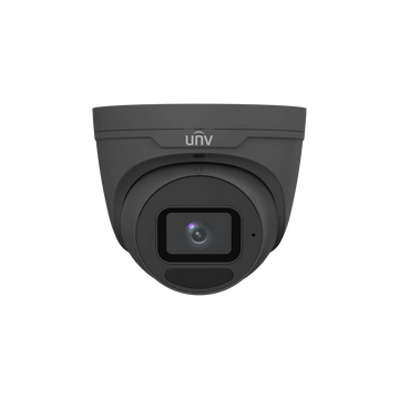 IPC3638SS-ADF28KMC-I1-BK - UniView 8MP TRI-GUARD 2.0 4K Intelligent Light and Audible Warning Fixed Turret Network Camera, 2.8mm Black