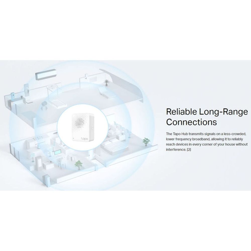 TL-TAPOH100 - TP-Link Tapo H100 Tapo Smart IoT Hub Smart Doorbell with Chime