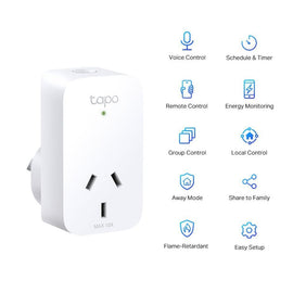 TL-TAPOP110 - TP-Link Tapo P110 Mini Smart Wi-Fi Socket/Plugs, Energy Monitoring, 1 Pack