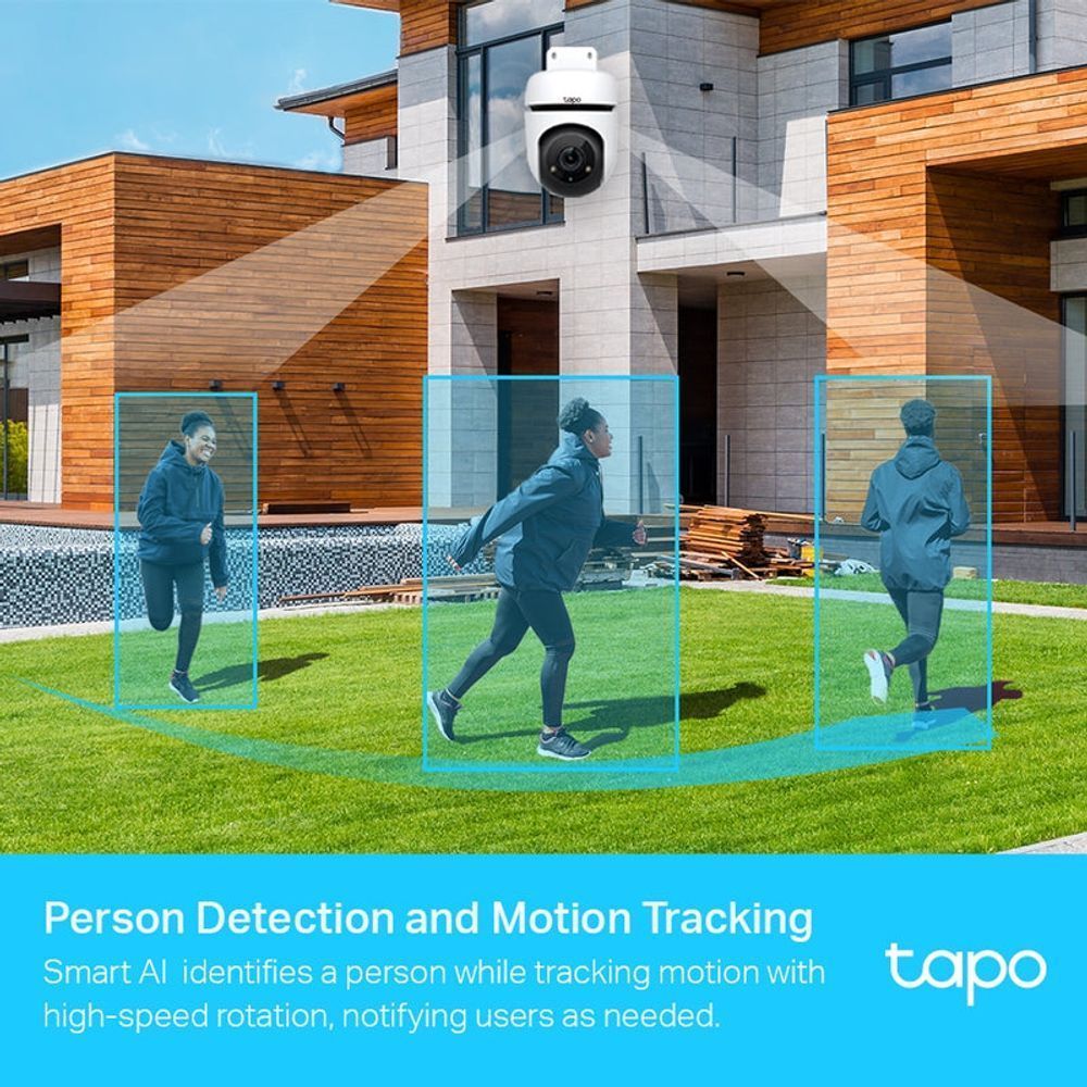 TL-TAPOC500 - TP-Link Tapo C500, Outdoor Pan/Tilt Security WiFi Camera. 1080P, 360° horizontal & 130° vertical view, Power : AC Adapter