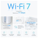 TL-DECOBE65-3P - TP-Link Deco BE65 BE11000 Whole Home Mesh WiFi 7 System