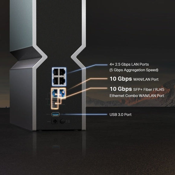 TL-ARCHERBE800 - TP-Link Archer BE800, BE19000 Tri-Band Wi-Fi 7 Router