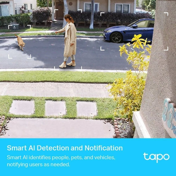 TL-TAPOC420S1 - TP-Link Tapo C420S1, 1 x Smart Wire-Free Camera System with HUB, Battery Powered
