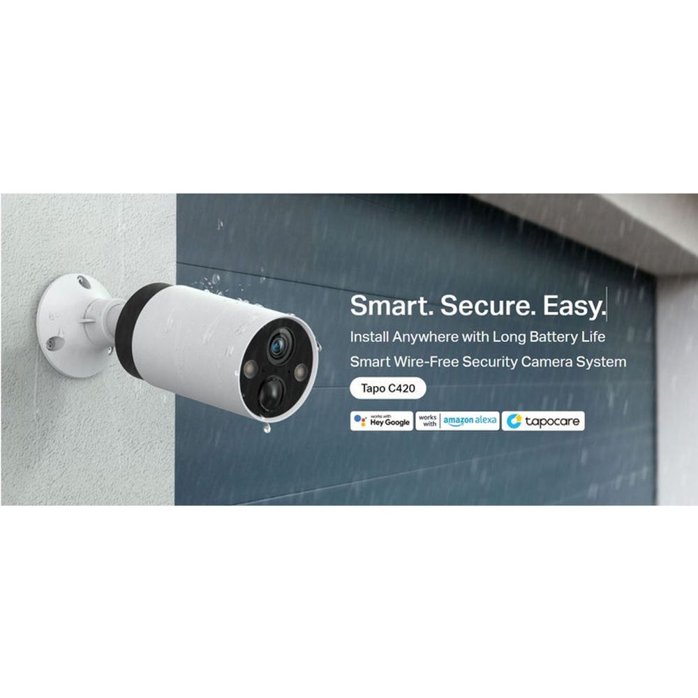 TL-TAPOC420 - TP-Link Tapo C420, Tapo Smart Wire-Free, Battery Powered Camera