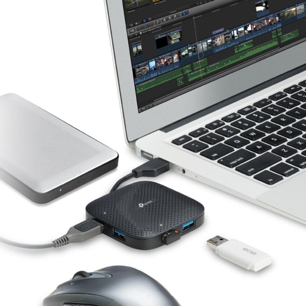 TL-UH400 - TP-LINK UH400 USB 3.0 4-Port Portable Hub
