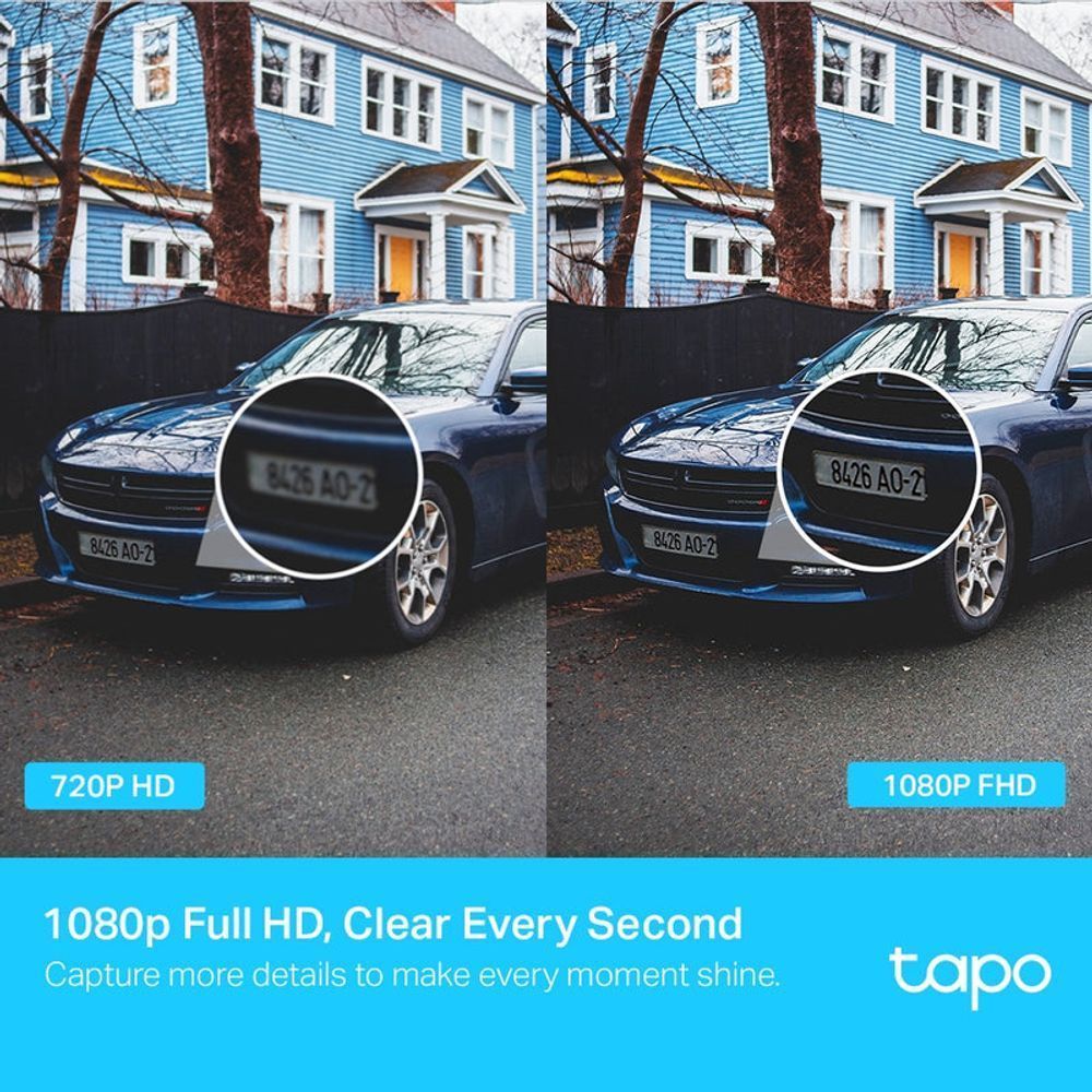 TL-TAPOC500 - TP-Link Tapo C500, Outdoor Pan/Tilt Security WiFi Camera. 1080P, 360° horizontal & 130° vertical view, Power : AC Adapter