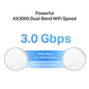 TL-DECOX50-POE-2P - TP-Link Deco X50-POE AX3000 Whole Home Mesh WiFi 6 System with PoE - 2-Pack