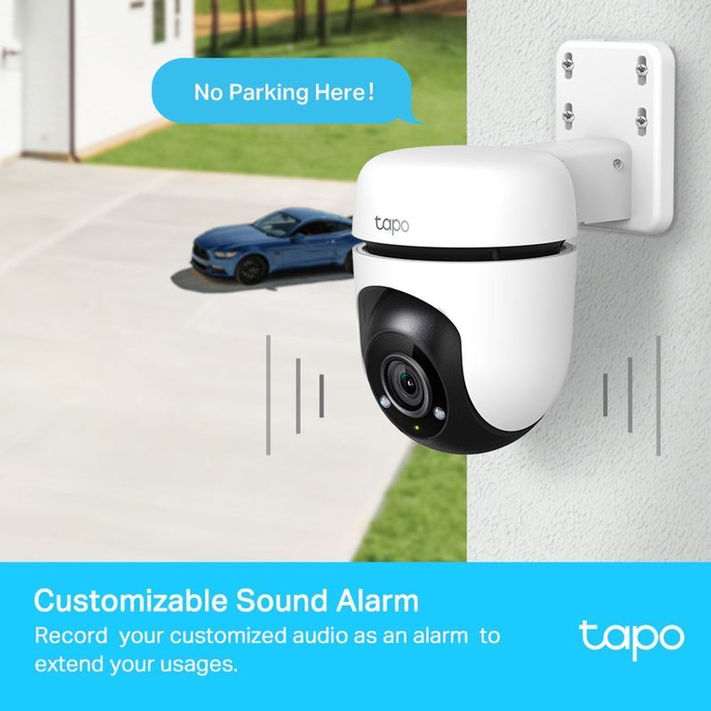 TL-TAPOC500 - TP-Link Tapo C500, Outdoor Pan/Tilt Security WiFi Camera. 1080P, 360° horizontal & 130° vertical view, Power : AC Adapter