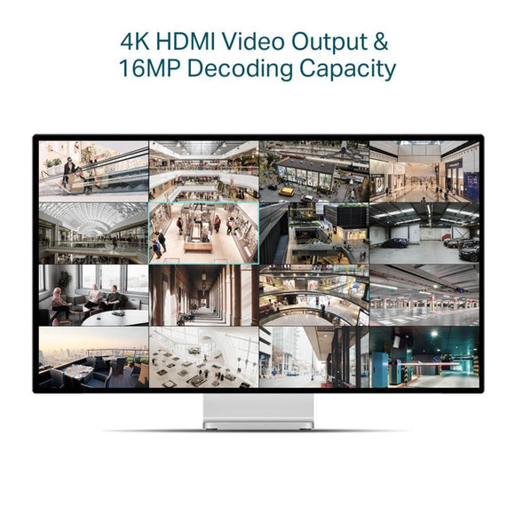 TL-VIGINVR2016H - TP-Link VIGI NVR2016H 16 Channel Network Video Recorder