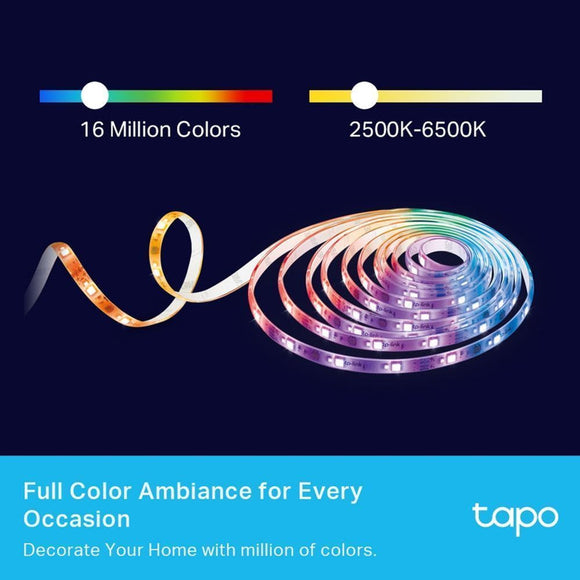 TL-TAPOL930-10 - TP-Link Tapo L930-10 Smart Wi-Fi Light Strip, Multicolour 2 x 5 meters