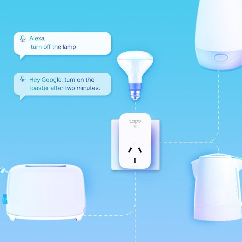 TL-TAPOP110 - TP-Link Tapo P110 Mini Smart Wi-Fi Socket/Plugs, Energy Monitoring, 1 Pack