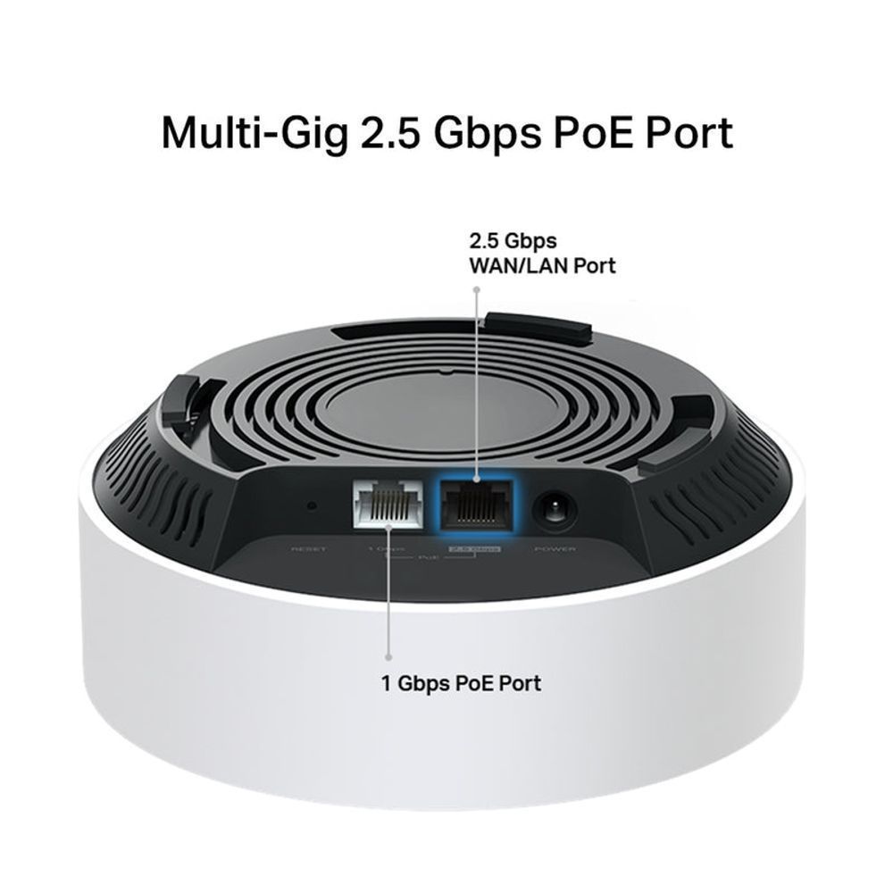 TL-DECOX50-POE-2P - TP-Link Deco X50-POE AX3000 Whole Home Mesh WiFi 6 System with PoE - 2-Pack