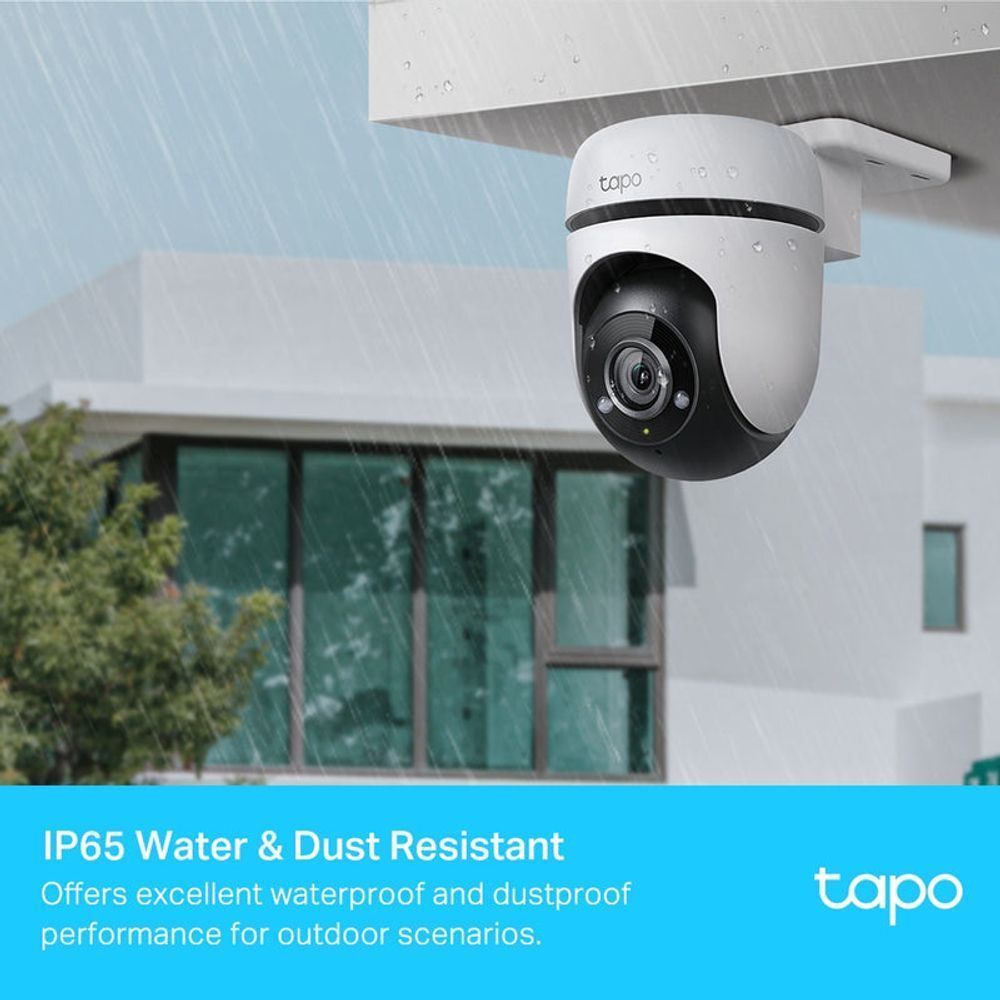 TL-TAPOC500 - TP-Link Tapo C500, Outdoor Pan/Tilt Security WiFi Camera. 1080P, 360° horizontal & 130° vertical view, Power : AC Adapter