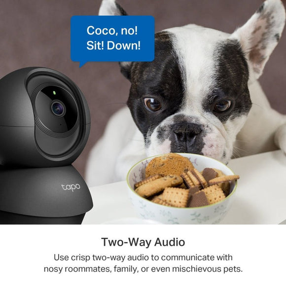 TL-TapoC211 - TP-Link Tapo C211 Indoor Pan/Tilt Home Security Wi-Fi Camera, 2k 3MP, Power : AC Adapter BLACK