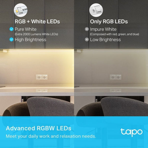 TL-TAPOL930-10 - TP-Link Tapo L930-10 Smart Wi-Fi Light Strip, Multicolour 2 x 5 meters