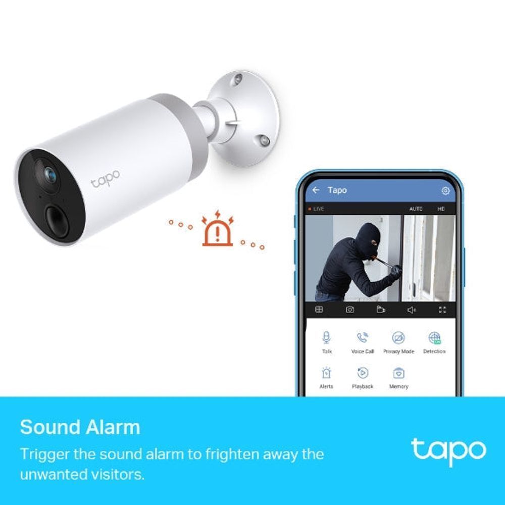 TL-TAPOC400S2 - TP-Link Tapo C400S2, Indoor Smart Wire-Free Security Camera System, 2-Camera System, Battery Powered