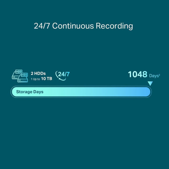 TL-VIGINVR2016H - TP-Link VIGI NVR2016H 16 Channel Network Video Recorder