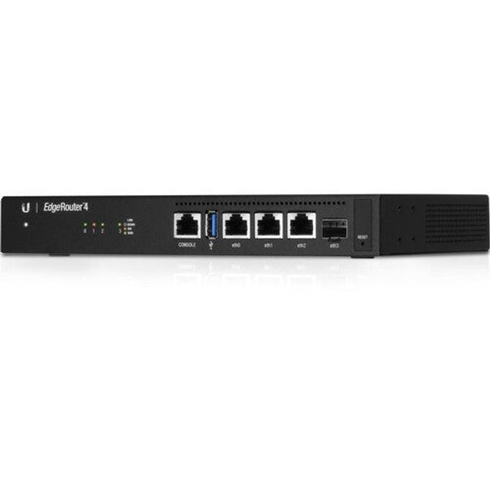 ER-4 - Ubiquiti ER-4 Router - 3 Ports - 3 RJ-45 Port(s) - Management Port - 1 SFP