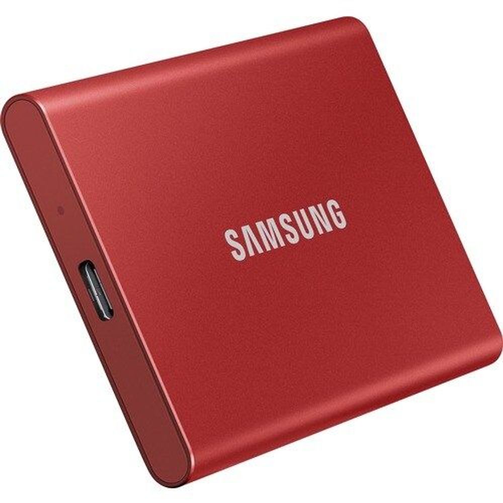 MU-PC1T0R/WW - Samsung T7 MU-PC1T0R/WW 1 TB Portable Solid State Drive - External - P