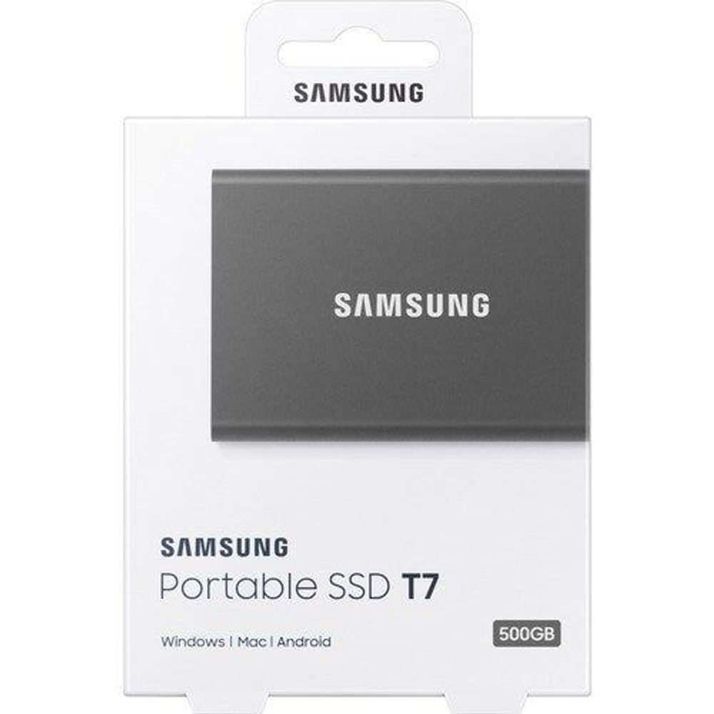 MU-PC500T/WW - Samsung T7 MU-PC500T/WW 500 GB Portable Solid State Drive - External -