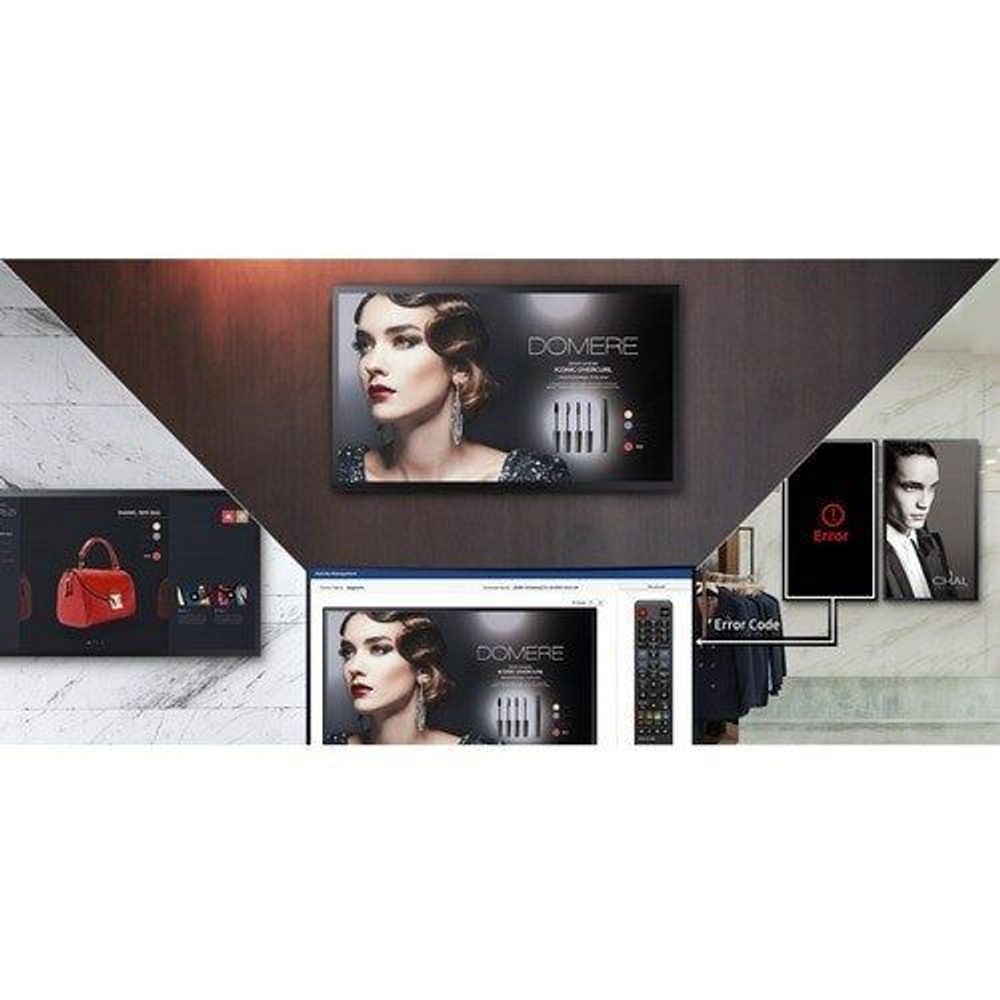 LH32QMRTBGCXXY - Samsung QM32R-T Digital Signage Display - 32" LCD - Touchscreen Cortex