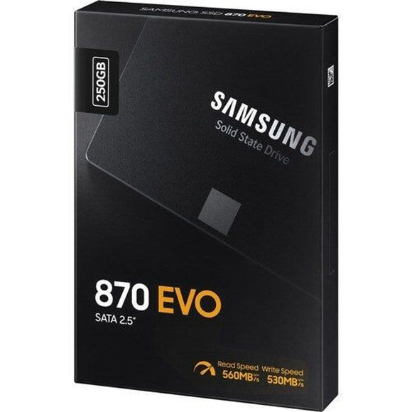 MZ-77E250BW - Samsung 870 EVO MZ-77E250BW 250 GB Solid State Drive - 2.5" Internal -