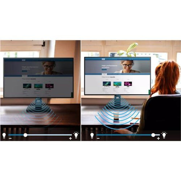 Philips 275B1H 27" Class Webcam WQHD LCD Monitor - 16:9 - Textured